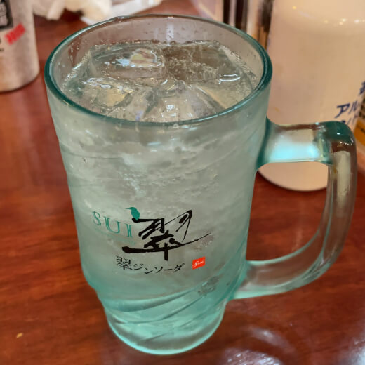 純’sコッチン　翠ジンソーダ